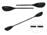 Pagaia Divisibile In 2 Pezzi- Lunghezza 215 Cm Alluminio Big Mama Kayak Col. Nero Cod. 17323
