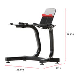 Carrello Porta Manubri A Carico Regolabile Cod.bow-stand Bowflex SC174765