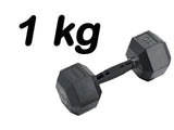 Manubrio Esagonale Gommato - 1 kg. Linea Toorx Absolute AMEG-1