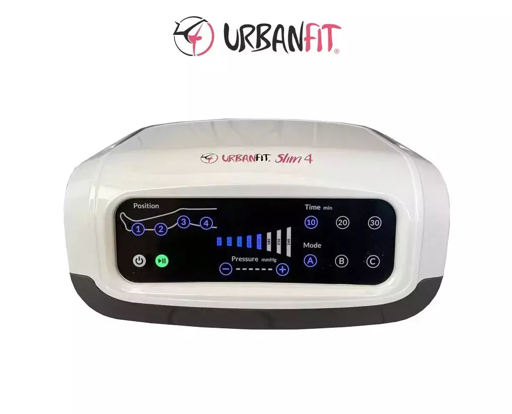 Slim 4 Urban Fit Apparecchio Pressoterapia Con 3 Programmi + 2 Gambali + Fascia Addominali/glutei + Con Telecomando ( Pack 2)
