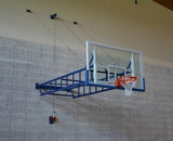 Ab1310 1 Coppia Impianto Basket Retrattile a Parete Sbalzo 320 cm.