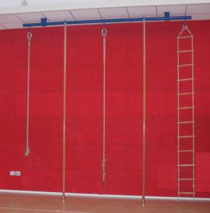Ag654 Scala A Corda Con Pioli In Legno Da M.6 - SC056517