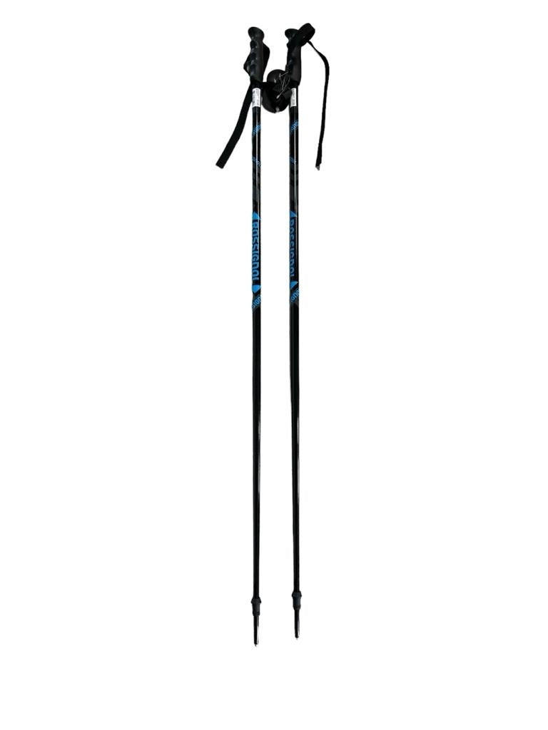 Mis.125 Rossignol Bastoncini sci colore nero-turchese COD.RDD2090