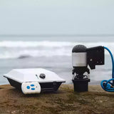 motore elettrico per kayak Bixpy K1 Outboard Kit con batteria PP-378 Wh v4 + Adattatore alluminio Power Pole