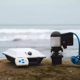 motore elettrico per kayak Bixpy K1 Outboard Kit con batteria PP-378 Wh v4 + Adattatore Triken Hoodoo Pedal Drive
