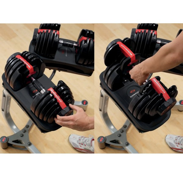 Coppia Di Manubri A Carico Regolabile 552i (da 2,3 A 23,8 Kg) Cod.bow-552i Bowflex