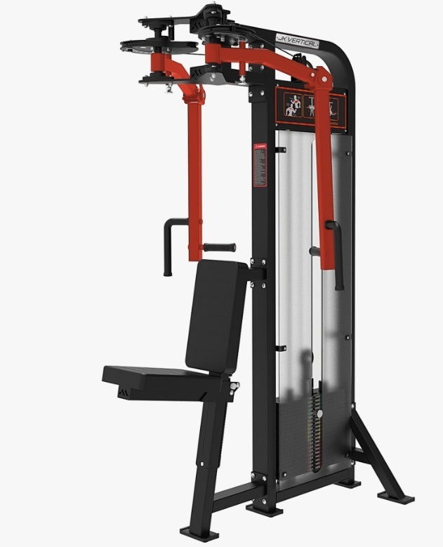 Combo Butterfly Machine / Pec Deck - pacco pesi 100 kg Linea Vertical Jk Fitness cod.JKV-BUTTERFLY