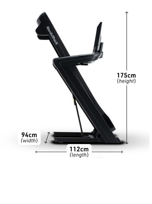promo Tapis Roulant NordicTrack Commercial 2450 cod.NTL19125-INT peso max utente 182 kg - piano corsa 152 x 55 cm - velocità 22 km/h