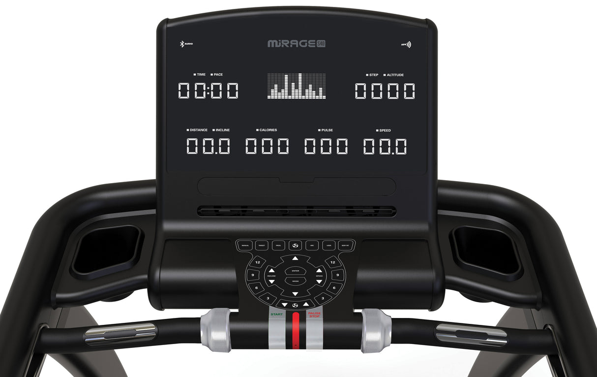 Treadmill Salvaspazio Tapis Roulant MIRAGE S40 HRC APP READY 3.0 Toorx - Inclinazione Elettrica - Velocità 22,0 Km/h - Utente 130 kg - Piano Corsa 51 x 148 cm - Tappeto Elettrico Palestra