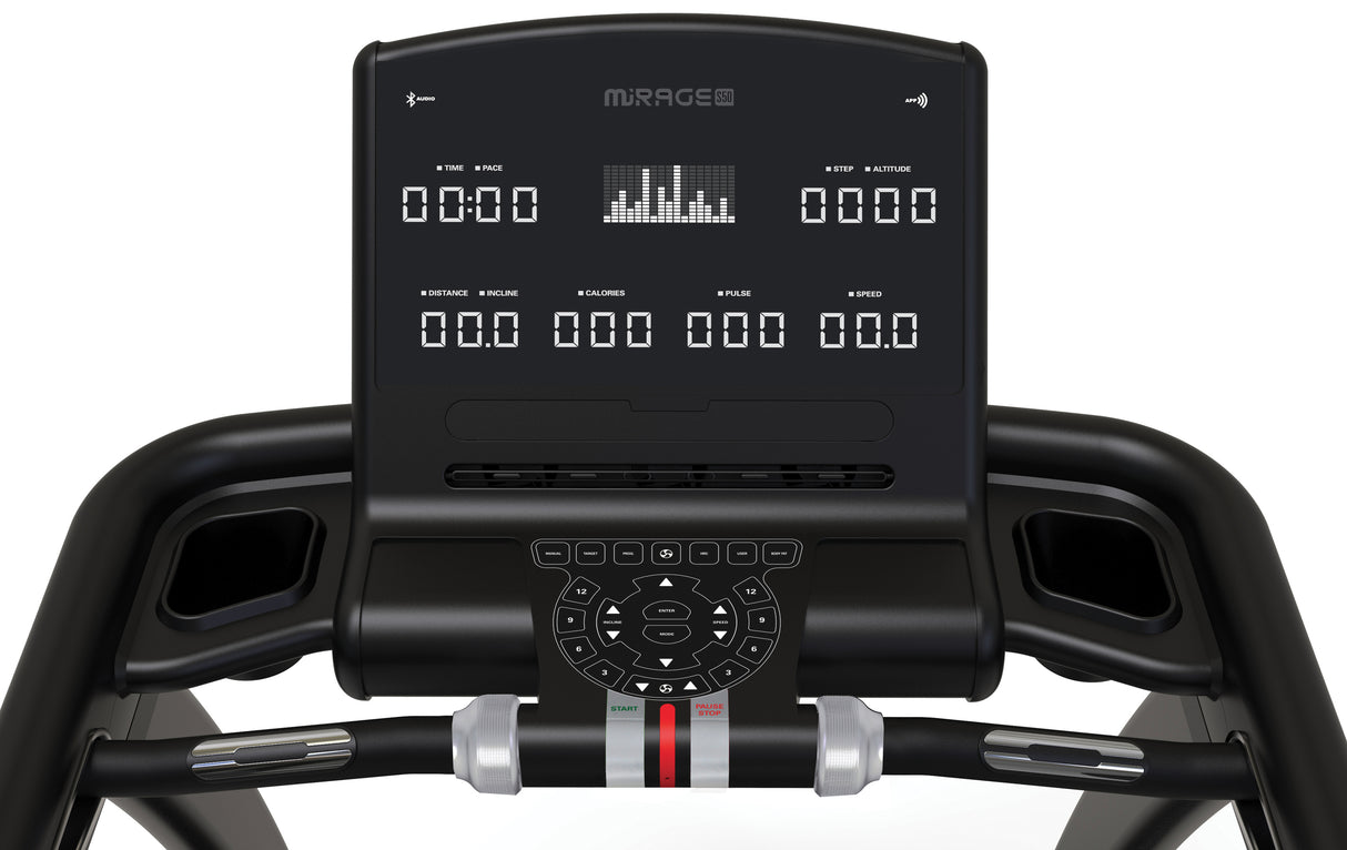 Treadmill Tapis Roulant MIRAGE S50 HRC APP READY 3.0 MOTORE AC Utente 140 kg Toorx