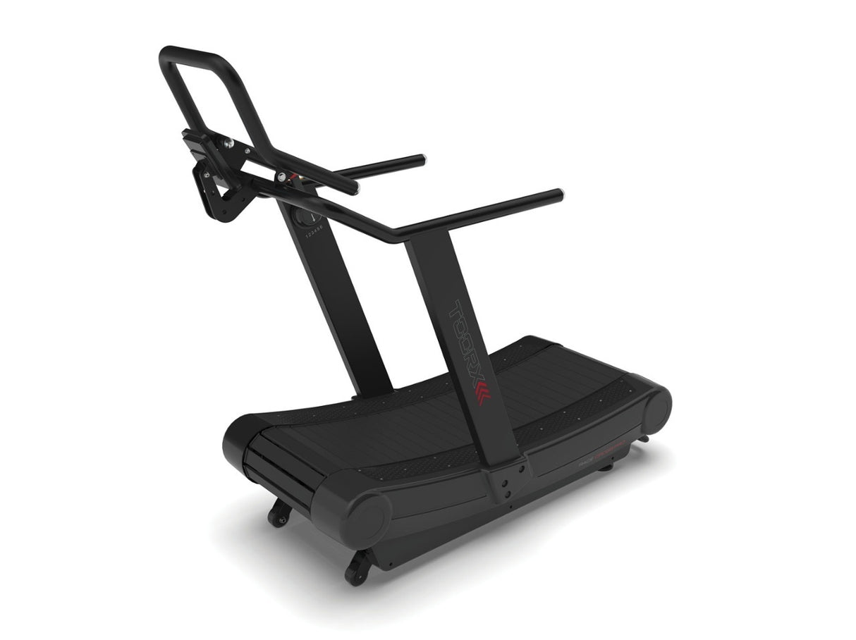 Treadmill Tapis Roulant Curvo Race Cross Pro Toorx con freno magnetico su 6 livelli - Utente 180 Kg - Piano Corsa Curvo 45 x 162 cm -