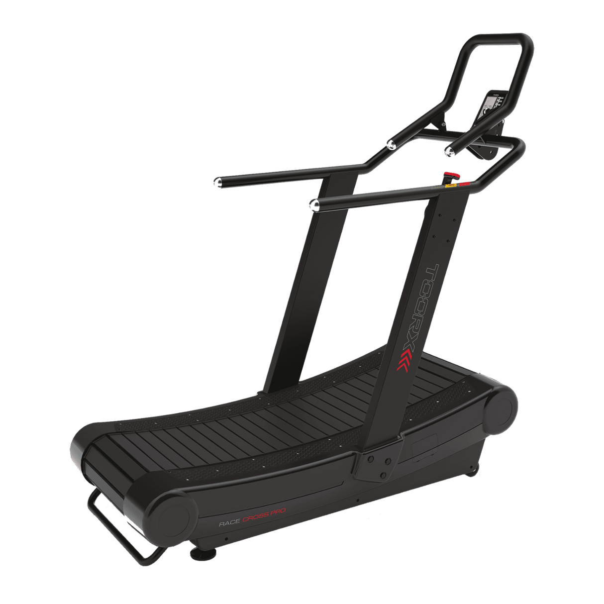 Treadmill Tapis Roulant Curvo Race Cross Pro Toorx con freno magnetico su 6 livelli - Utente 180 Kg - Piano Corsa Curvo 45 x 162 cm -
