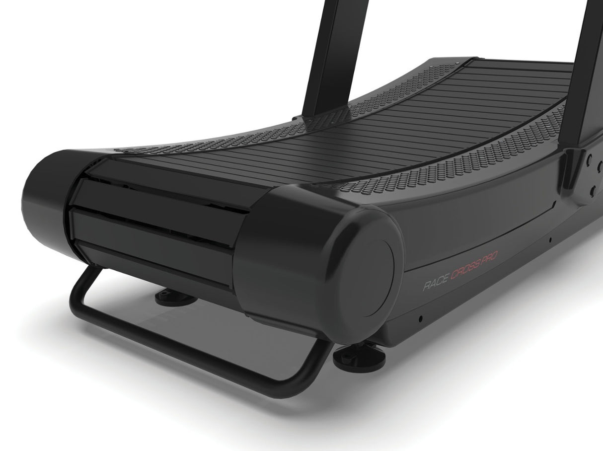 Treadmill Tapis Roulant Curvo Race Cross Pro Toorx con freno magnetico su 6 livelli - Utente 180 Kg - Piano Corsa Curvo 45 x 162 cm -