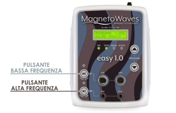 Promo Mesis Magnetoterapia MagnetoWaves EASY 1.0 ADVANCE - 168 Programmi - 8 canali - cod.MW1.0-ADVANCE terapia estetica - sport
