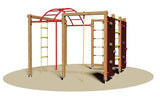 Arrampicata Everest Da Interrare Cod.738 a/b Open D Giochi - En 1176 Certificati Tuv