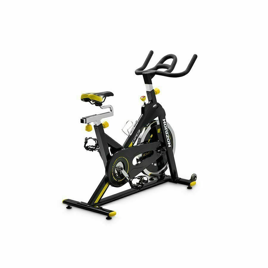 promo Bici da Camera Cyclette Gym Bike Spinning GR3 Indoor Horizon Massa Volanica 22 kg Peso Max Utente 130 kg Resistenza Freno a Frizione