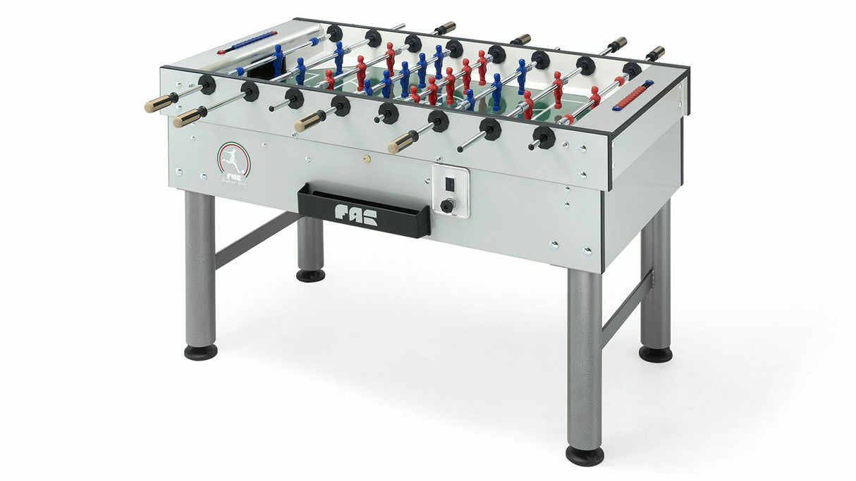 Calciobalilla da bar con Gettoniera FAS mod.International Team con Aste Uscenti cod.0CAL0735