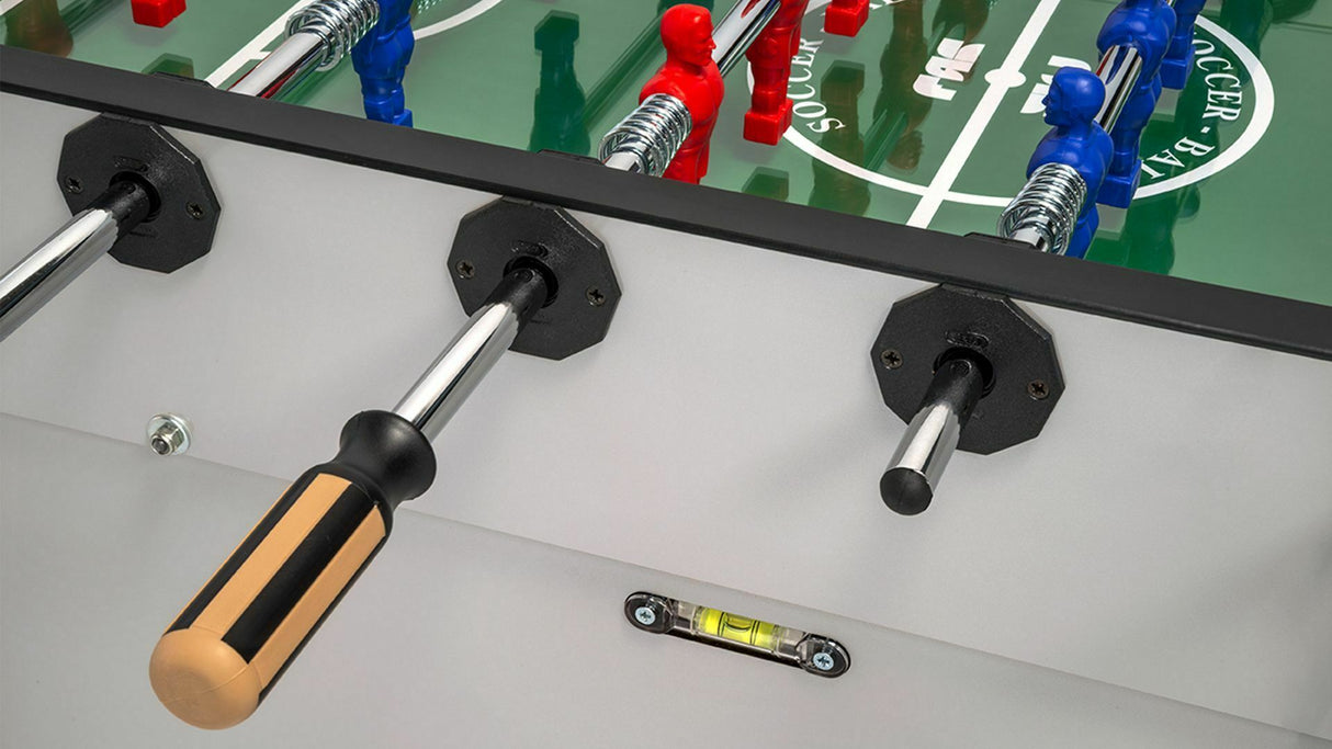 Calciobalilla da bar con Gettoniera FAS mod.International Team con Aste Uscenti cod.0CAL0735