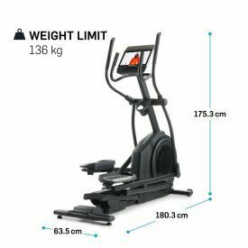 Promo NordicTrack Ellittica Elettromagnetica AirGlide 14i - a volano anteriore - App Ifit integrata - cod.NTEL71423-INT