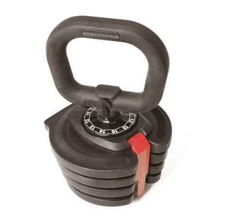 Toorx Set 3 in 1 composto da manubrio, bilanciere, 2 kettlebell a carico regolabile con selezionatore cod.MBKCR-18