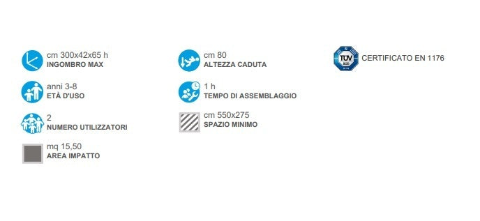 Altalena Saliscendi Montana Cod.854a Open D Giochi - En 1176 Certificati Tuv Altalene Offerta In Vendita Su Timesport24