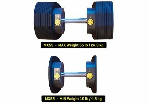 Promo MX55 Set peso regolabile fino a 24,9 kg (incluso rack-aste-pesi) IRONMASTER
