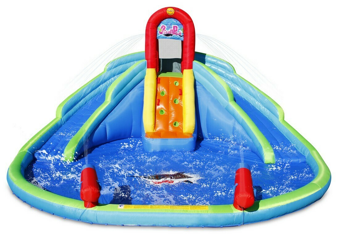 Promo Gioco Gonfiabile Ocean Park Art.9135 Mis.525 X 515 Cm Motore Incluso Offerta Giochi Gonfiabili In Vendita Su Timesport24