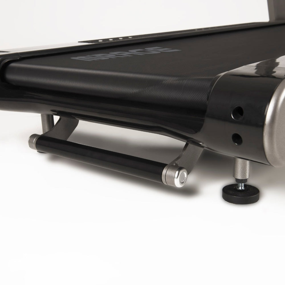 Treadmill Salvaspazio Tapis Roulant Mirage C 80 HRC Toorx - Inclinazione Elettrica Fascia Cardio Inclusa - APP Ready 3.0 - Velocità; 0,8 - 20,0 Km/h - Utente 120 kg - Piano Corsa 48 x 138 cm - Tappeto Elettrico Palestra