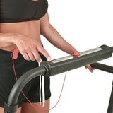 Treadmill Slim Tapis Roulant Salvaspazio Street Compact Toorx - Velocità 0,8 - 10 Km/h - Piano Corsa 120 x 46 cm - Utente 100 kg - Tappeto Elettrico Palestra