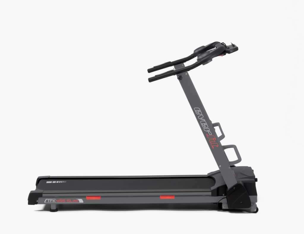 Treadmill Ultracompatto Tapis Roulant Salvaspazio TFK 455 Slim HRC Everfit - Inclinazione Elettrica - Velocità 16,0 Km/h - Piano Corsa 42 x 127 cm - Utente 110 Kg - Tappeto Elettrico Palestra