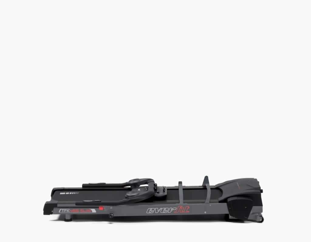 Treadmill Ultracompatto Tapis Roulant Salvaspazio TFK 455 Slim HRC Everfit - Inclinazione Elettrica - Velocità 16,0 Km/h - Piano Corsa 42 x 127 cm - Utente 110 Kg - Tappeto Elettrico Palestra