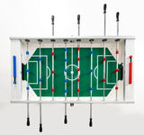 Calciobalilla G 500 Weatherproof bianco con Aste Uscenti- biliardino Garlando con 50 Palline e Copertina Impermeabile in Omaggio