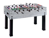 Calciobalilla G500 Rovere Grigio con Aste Uscenti- biliardino Garlando con 50 Palline in Omaggio cdG500GRUCVL.