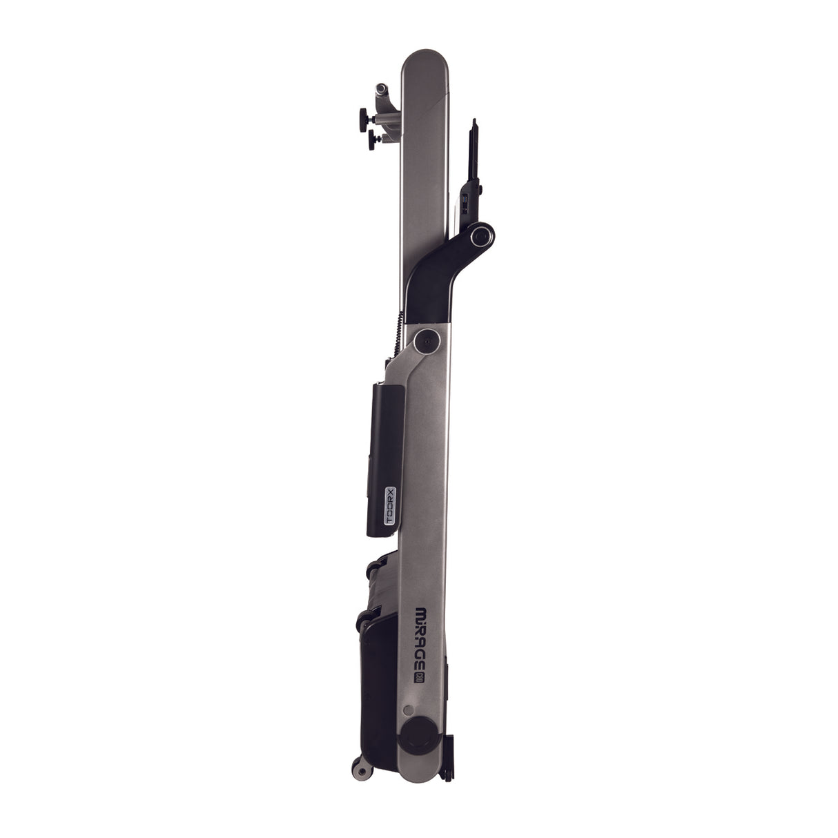 Treadmill Salvaspazio Tapis Roulant Mirage C 80 HRC Toorx - Inclinazione Elettrica Fascia Cardio Inclusa - APP Ready 3.0 - Velocità; 0,8 - 20,0 Km/h - Utente 120 kg - Piano Corsa 48 x 138 cm - Tappeto Elettrico Palestra