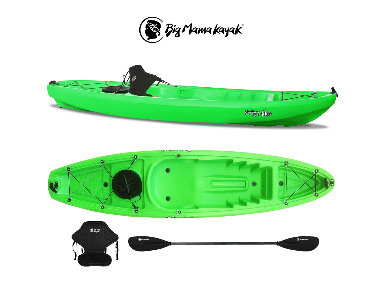 MOA BIG MAMA KAYAK - CANOA DA 265 CM + 1 GAVONE + 1 PAGAIA + 1 SEGGIOLINO + 1 RUOTINO ( FULL PACK )