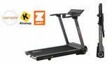 Treadmill Ultracompatto Tapis Roulant Slim Salvaspazio TFK 655 HRC Everfit Inclinazione Elettrica - APP Ready 3.0 - Velocità 18,0 Km/h - Piano Corsa 46 x 132 cm - Utente 110 kg - Tappeto Elettrico Palestra