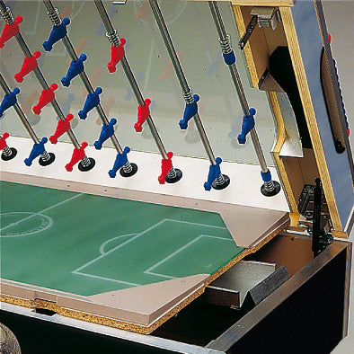 Calciobalilla da bar Maracanà con Gettoniera e Aste Uscenti- biliardino Garlando con 50 Palline in Omaggio