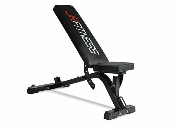 Panca Piana Regolabile Jk6048 Jk Fitness Esercizi: French Press. Croci, Distensioni, Rematore, Spinte