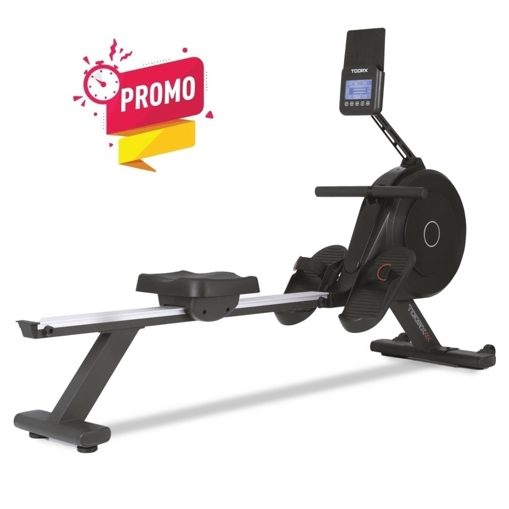 Vogatore RWX-300 Elettromagnetico con Ricevitore Wireless Resistenza ad Aria Richiudibile Salvaspazio Linea Toorx Chrono Line