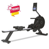 Vogatore RWX-300 Elettromagnetico con Ricevitore Wireless Resistenza ad Aria Richiudibile Salvaspazio Linea Toorx Chrono Line