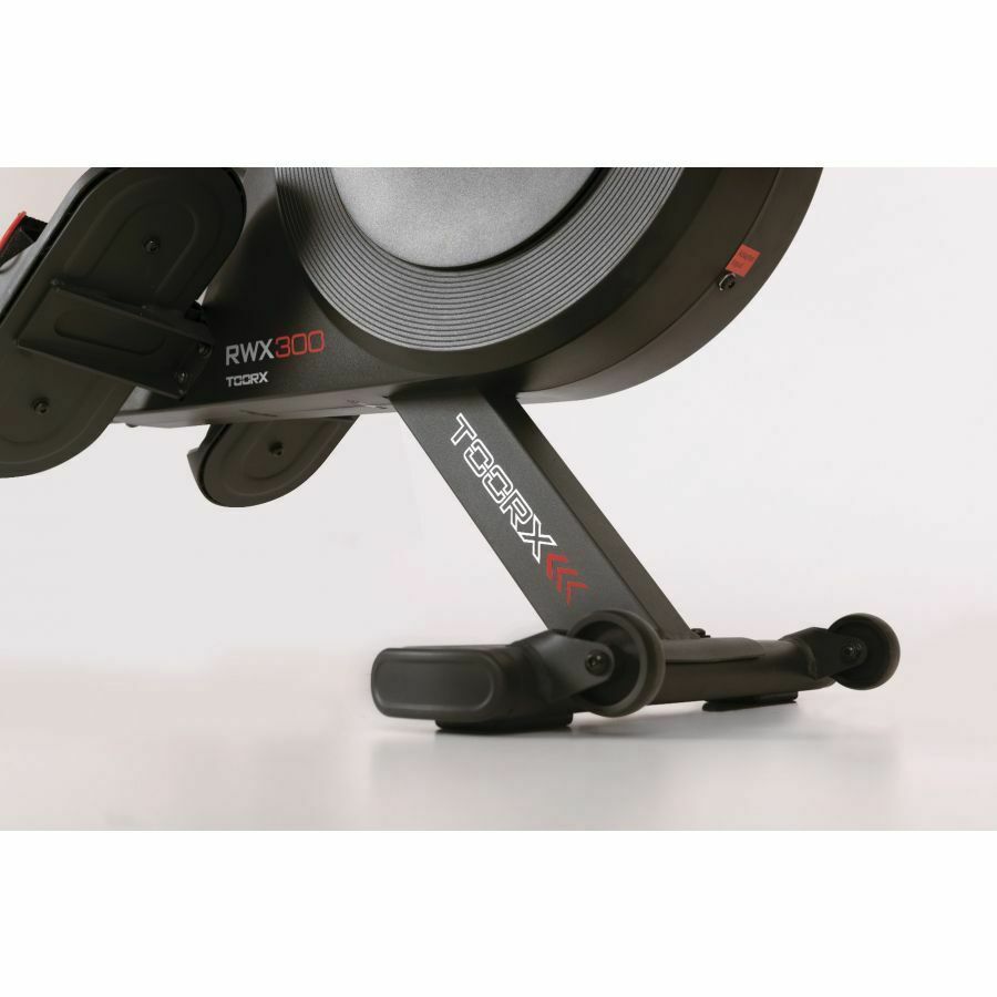 Vogatore RWX-300 Elettromagnetico con Ricevitore Wireless Resistenza ad Aria Richiudibile Salvaspazio Linea Toorx Chrono Line