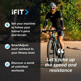 Promo Gym Bike Studio 27i resistenza magnetica Nordictrack cod.NTEX02722-INT - con App Ifit integrata - peso max utente 160 kg schermo touchscreen da 27"