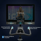 Promo Gym Bike Studio 27i resistenza magnetica Nordictrack cod.NTEX02722-INT - con App Ifit integrata - peso max utente 160 kg schermo touchscreen da 27"