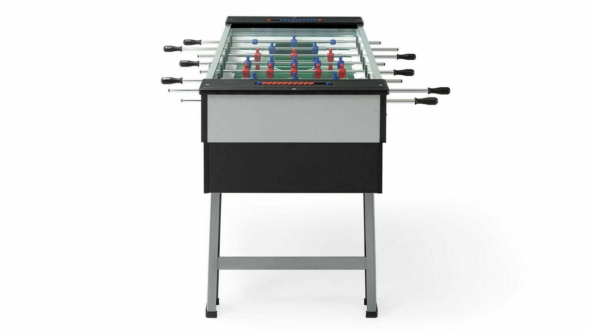 Calciobalilla da bar con gettoniera FAS mod. San Siro con aste rientranti cod.0CAL1253 - con vetro superiore