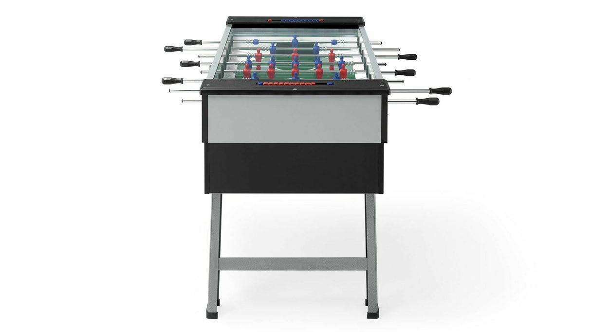 Calciobalilla da bar con gettoniera FAS mod. San Siro con aste uscenti cod.0CAL1251 - con vetro superiore