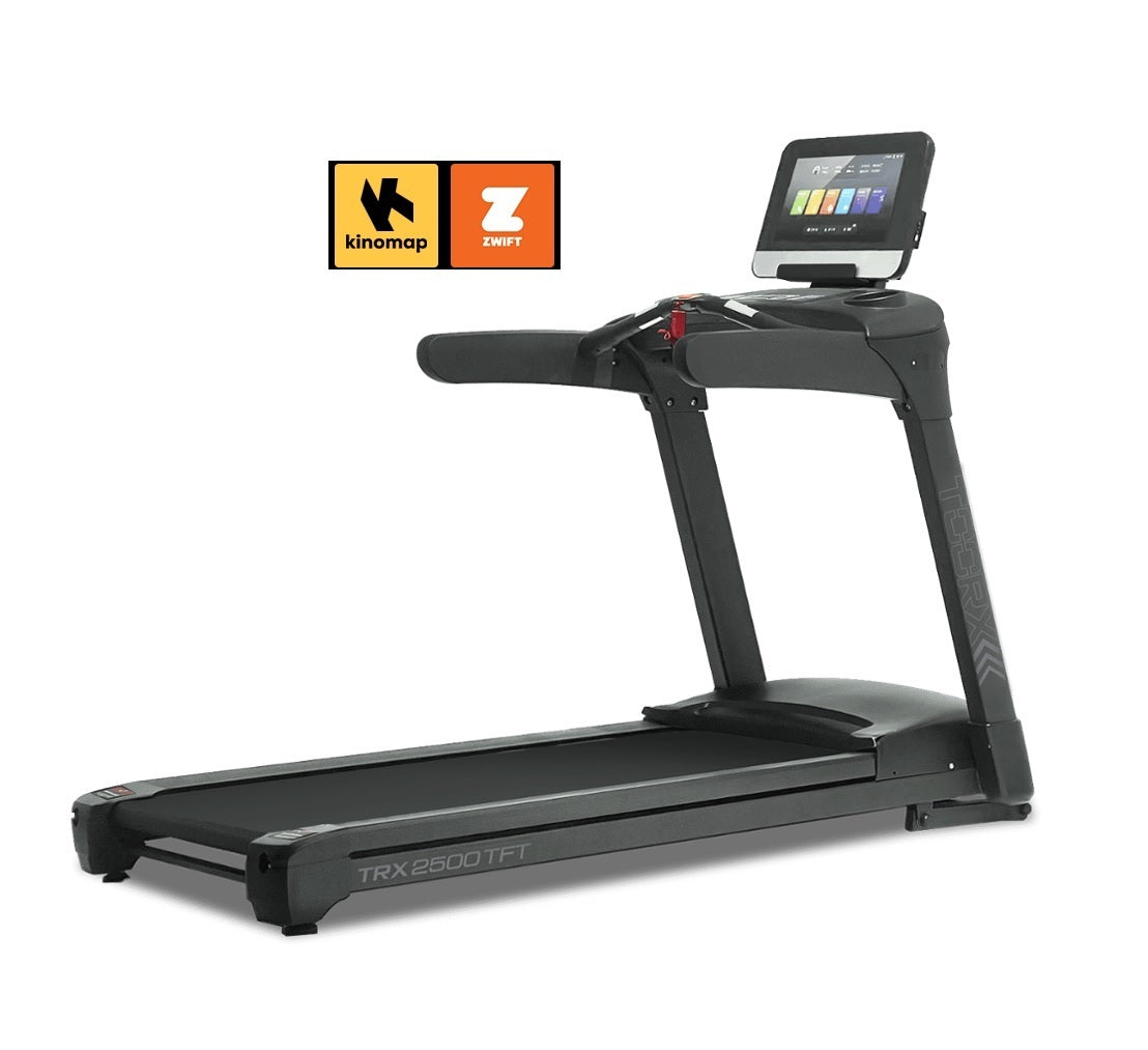 Treadmill Tapis roulant TRX 2500 HRC CONSOLLE TFT MOTORE AC APP READY 3.0 Toorx