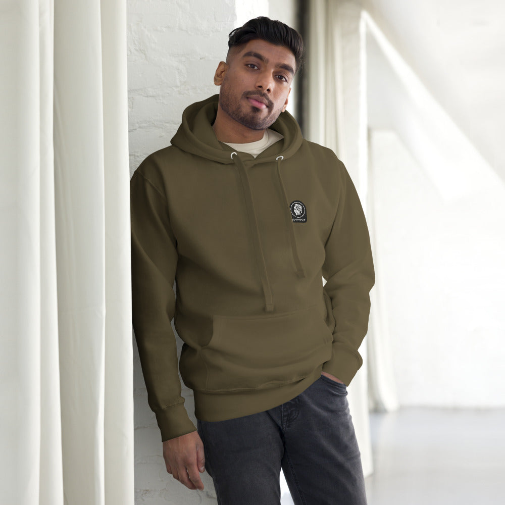 Felpa con cappuccio Big Mama Kayak - Verde Militare