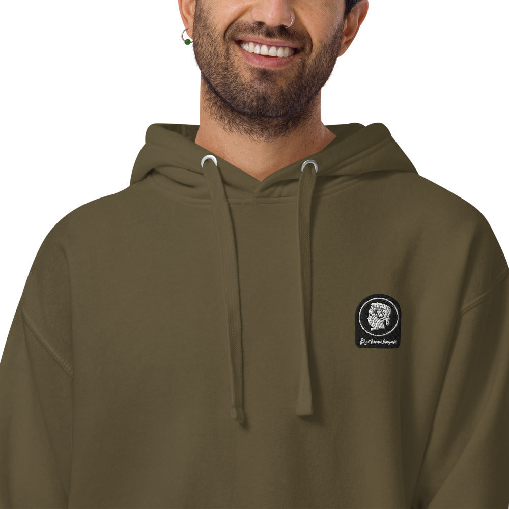 Felpa con cappuccio Big Mama Kayak - Verde Militare