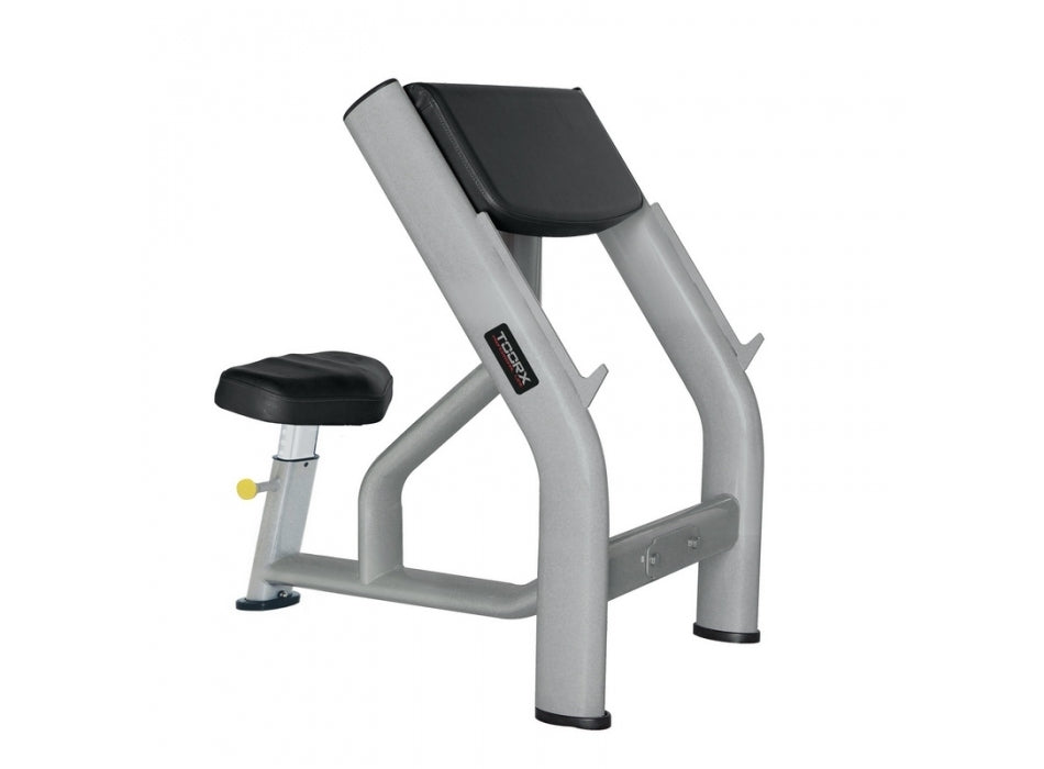 Panca Scott Regolabile WBX 2400 LINEA TOORX STRENGTH PROFESSIONALE Colore Silver