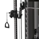 ASX-7000 Stazione multifunzione all in one pacco pesi 2 x 90 kg -Dual Pulley + Smith machine + Rack - barra trazioni TOORX- certificazione Classe S